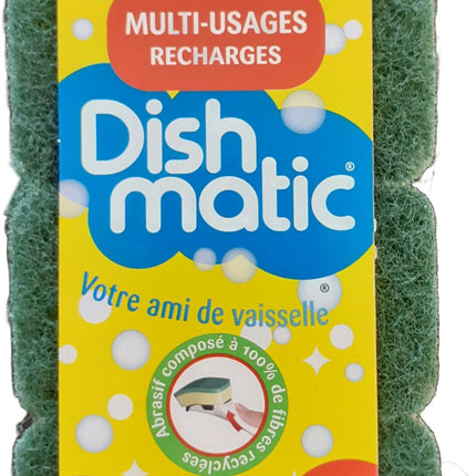 desinfectant-dishmatic-eponges-grattantes-vertes-x3
