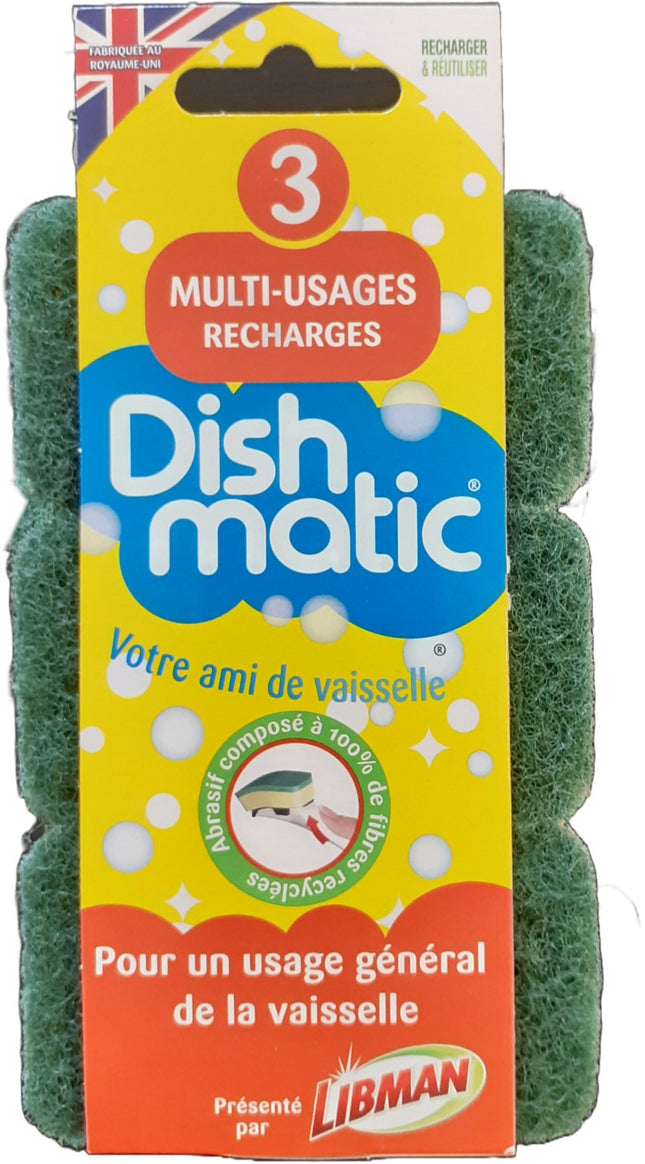 desinfectant-dishmatic-eponges-grattantes-vertes-x3