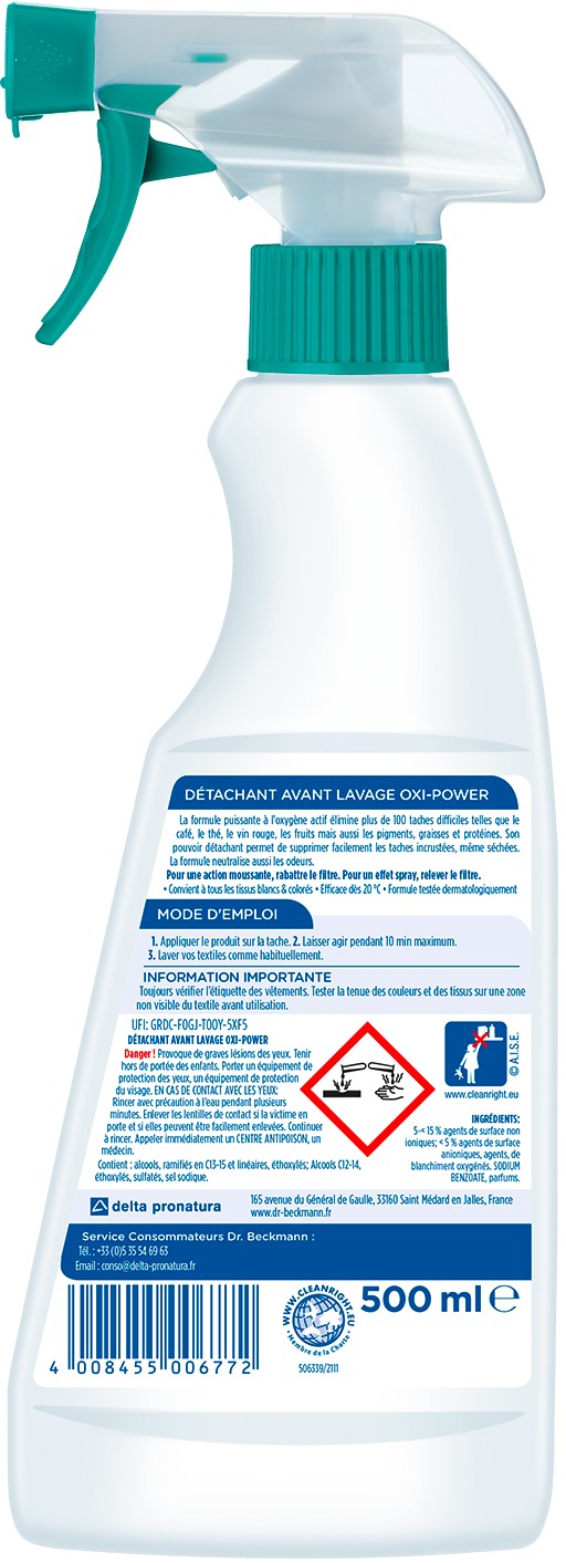 detachant-textile-dr-beckmann-spray-avant-lavage-oxi-power-500ml