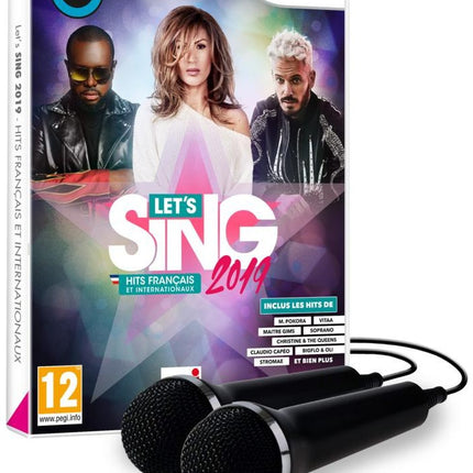 jeu-wii-koch-media-lets-sing-2019-hits-2-micros