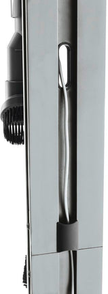 support-de-rangement-xavax-mural-fixation-universelle-aspirateur-balai-argent