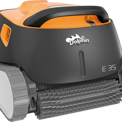 robot-piscine-dolphin-e35-filaire-fond-parois-ligne-deau-caddy-de-transport