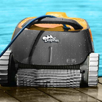 robot-piscine-dolphin-e35-filaire-fond-parois-ligne-deau-caddy-de-transport
