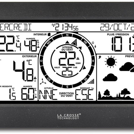 station-meteo-la-crosse-ws1652-pro-noir