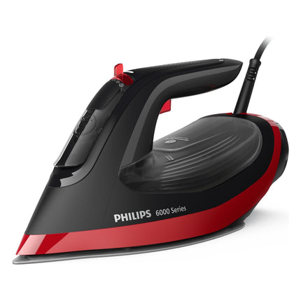 fer-a-repasser-philips-dst6130-40-fer-a-vapeur-serie-6000-noir-rouge-2600w