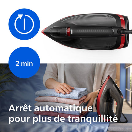 fer-a-repasser-philips-dst6130-40-fer-a-vapeur-serie-6000-noir-rouge-2600w