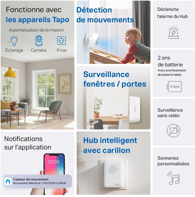 detecteur-douverture-tp-link-tapo-t30-kit